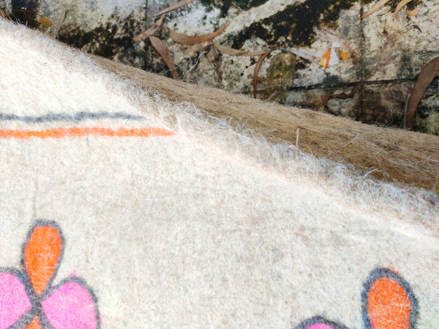 Thickness of White Woollen Jen