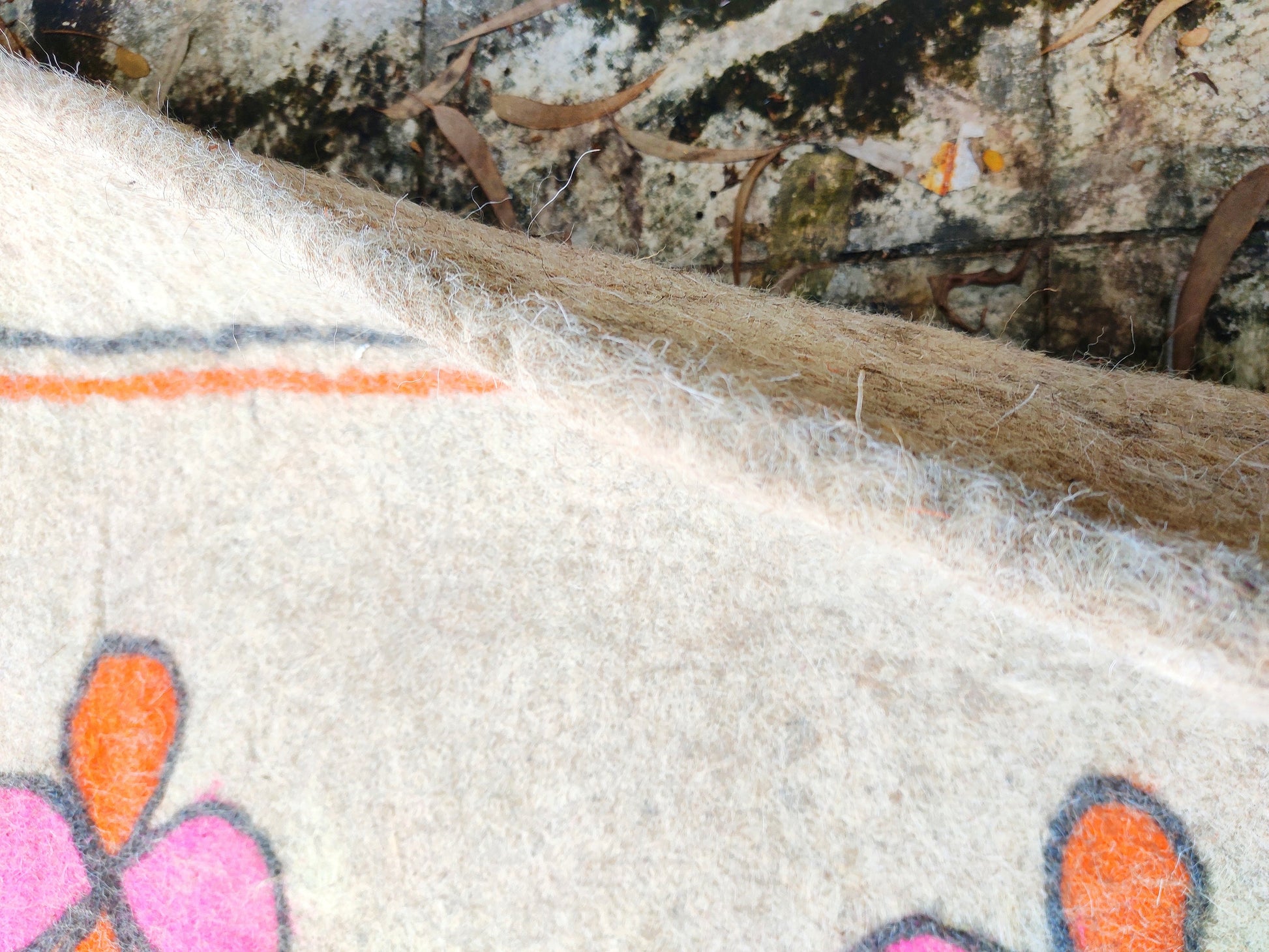 Thickness of White Woollen Jen